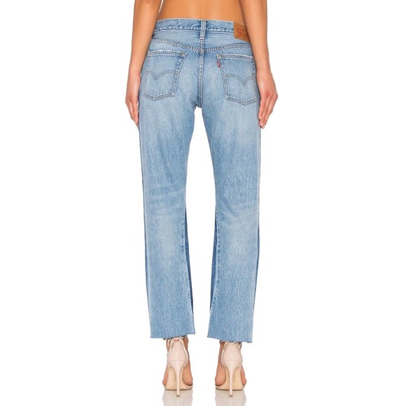 Levi's Light Blue Ankle & Cropped Jeans - Picture 4 of 7